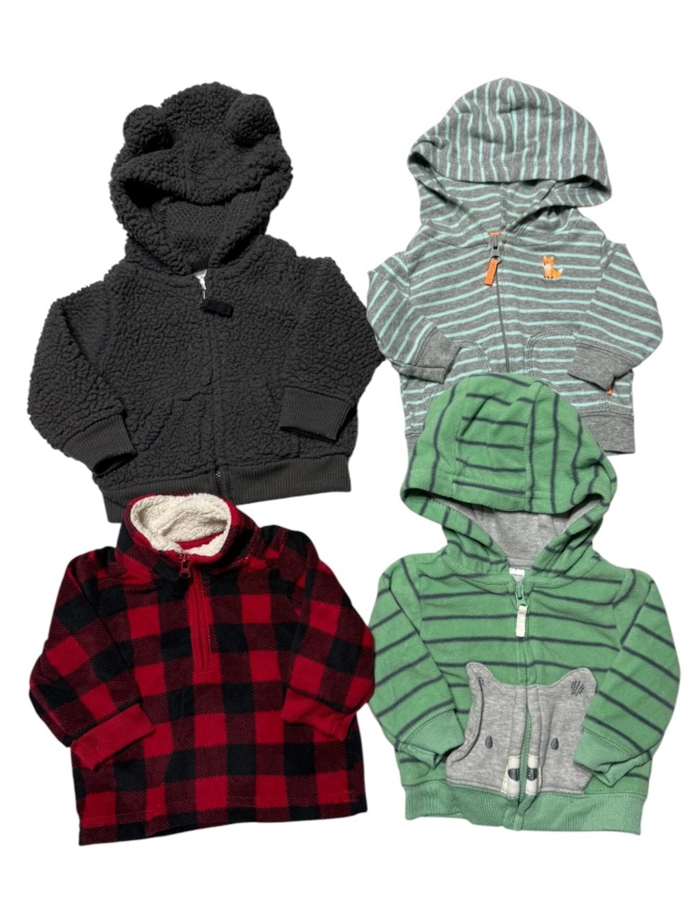 Carter's Baby Boy Sweater Jacket Bundle Size Newborn